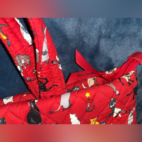 Vera Bradley tote holiday cat - Picture 6 of 6